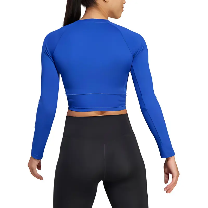 Adidas Free Shipping With AdiClub Train Essentials Material Mix Long Sleeve Top-2