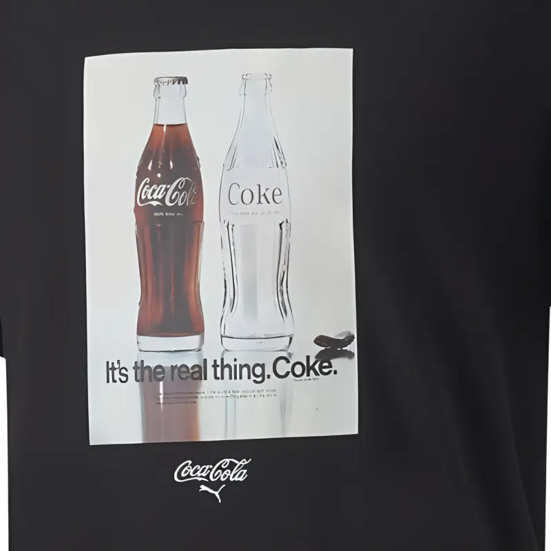 PUMA X Coca Cola T Shirt Men's Black-3