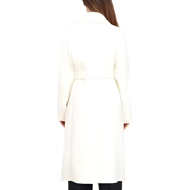 MaxMara Double Breasted Belted Coat-3