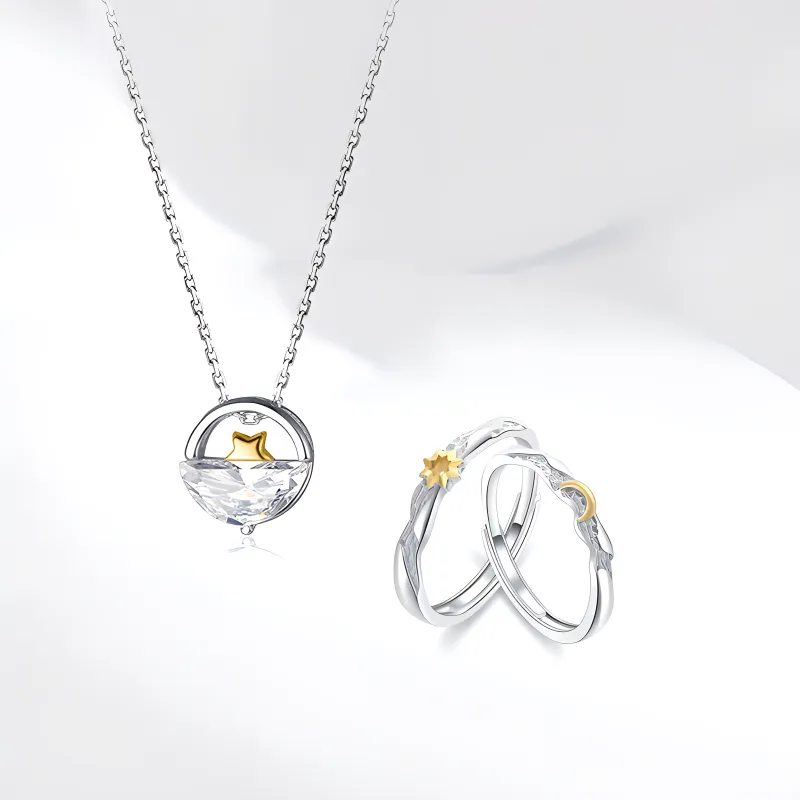 JOYDINNY S925 Silver Necklaces Unisex-4