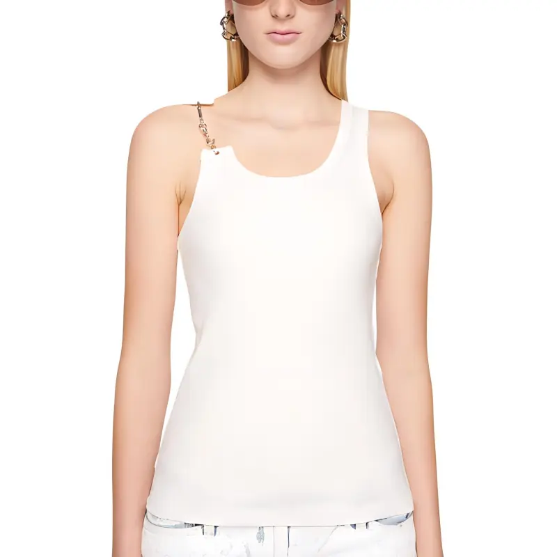 Acne Studios SS24 Tank Tops Women's White-1