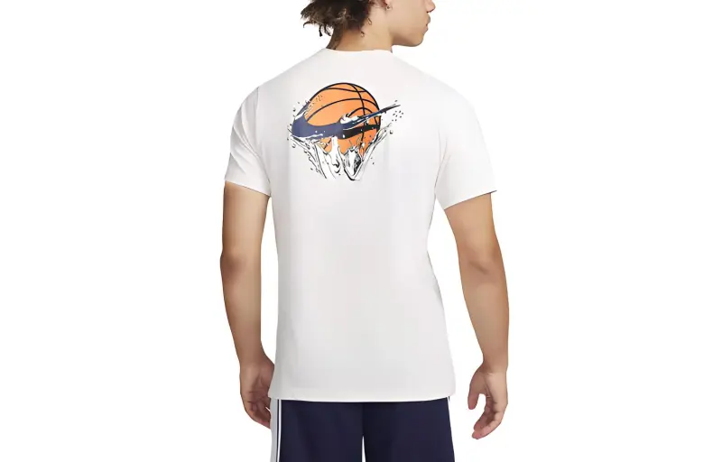 Nike Dri Fit T Shirt Men's White-1