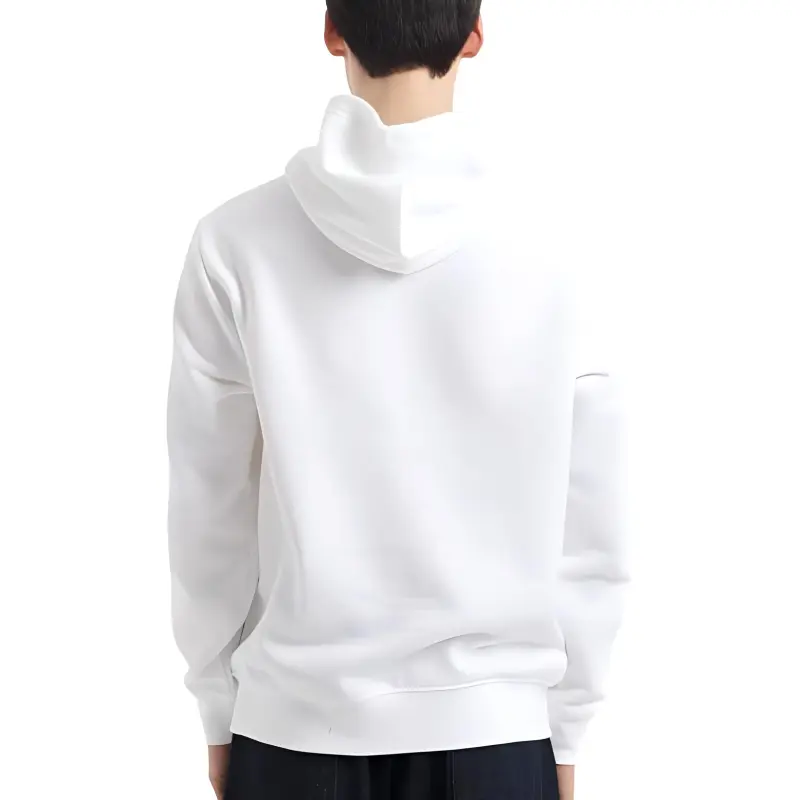 Polo Ralph Lauren Logo Flocked Drawstring Hoodie-3