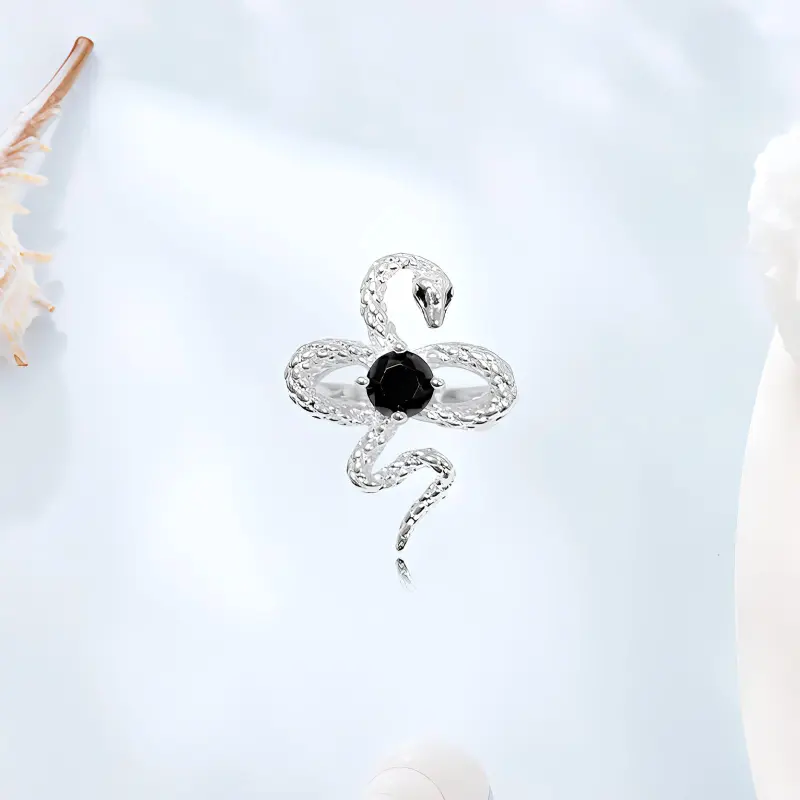 JOLLY SEASONS Zircon Rings Unisex-2