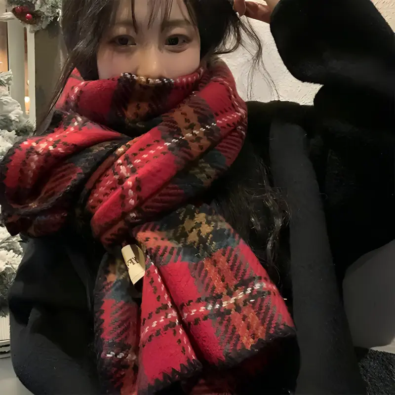 YUZHAOLIN Knit Scarves Unisex-1
