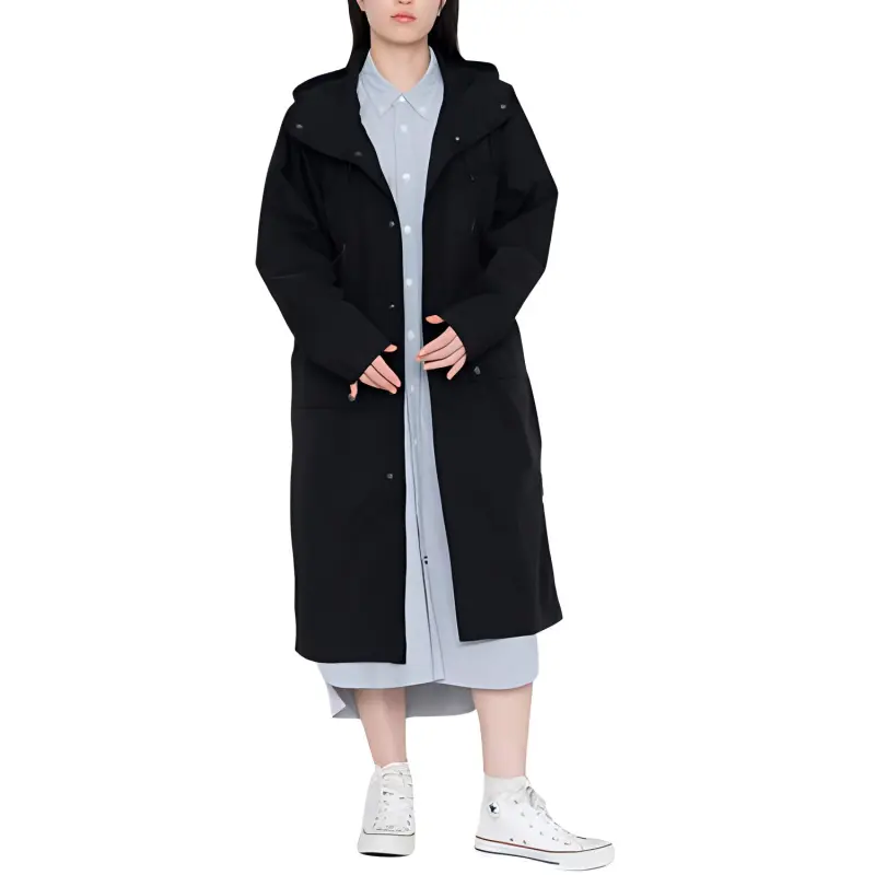 THE NORTH FACE PURPLE LABEL Trench Coats Men Black-2