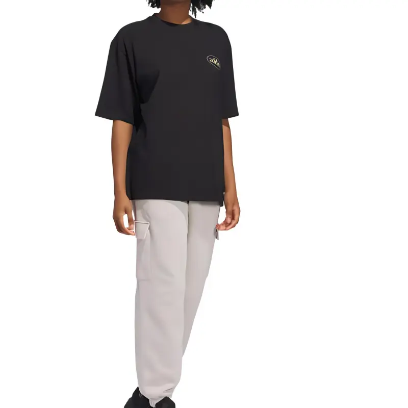 Adidas Free Shipping With AdiClub Elements Meditate Graphic Boyfriend Tee-2