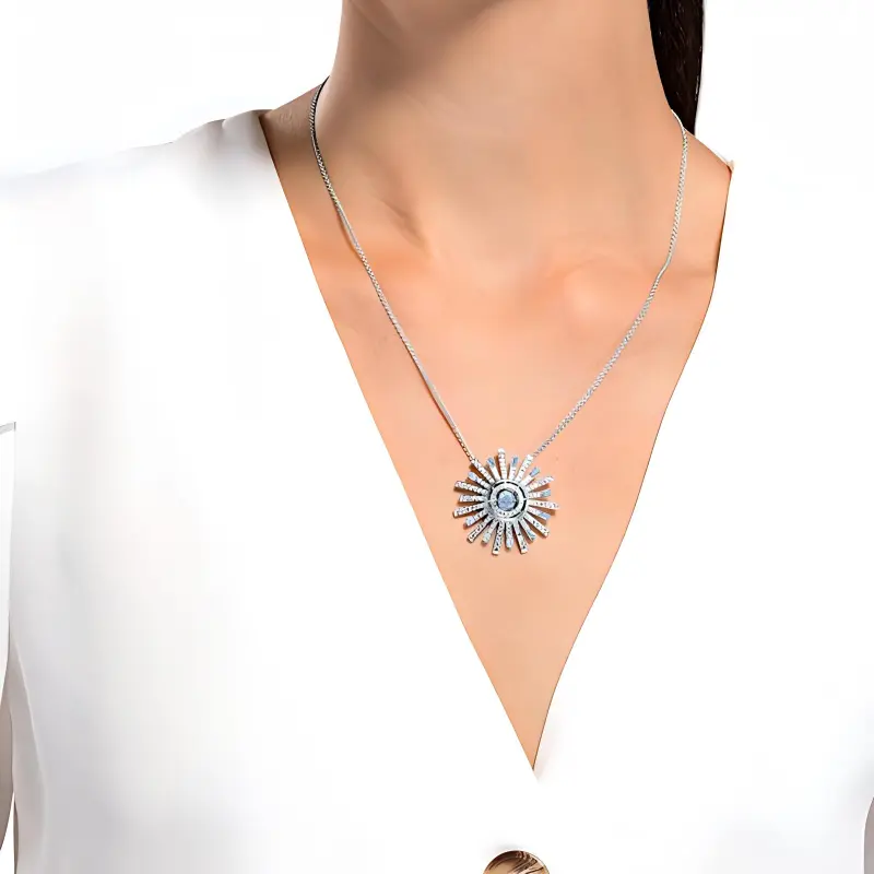 Swarovski Sunshine Necklace-3