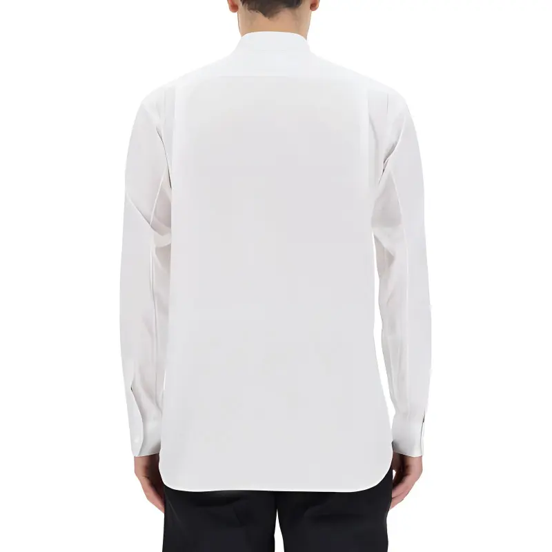Comme Des Garçons Shirt Cut Out Buttoned Shirt-1