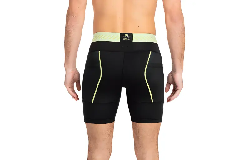 VENUM Sports Shorts Men's Black Yellow-1