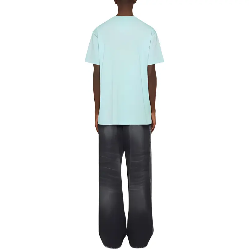 Givenchy T-Shirts Men Mint Green-2