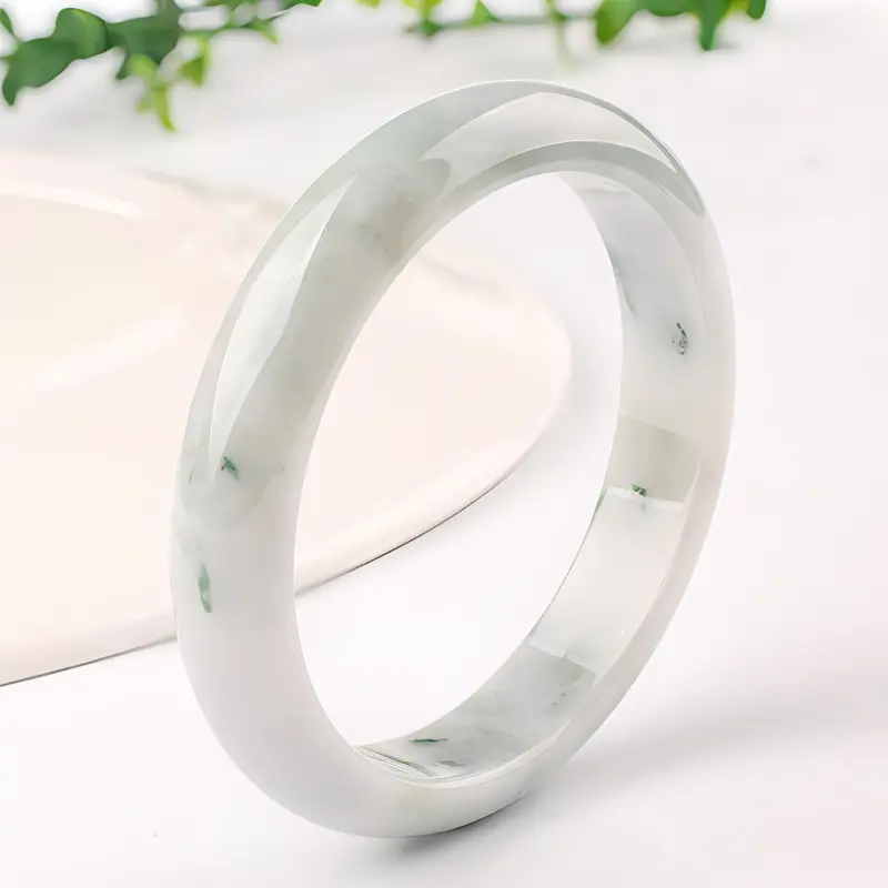 TAMINA Glutinous Jade Jadeite Bangles Women's-1