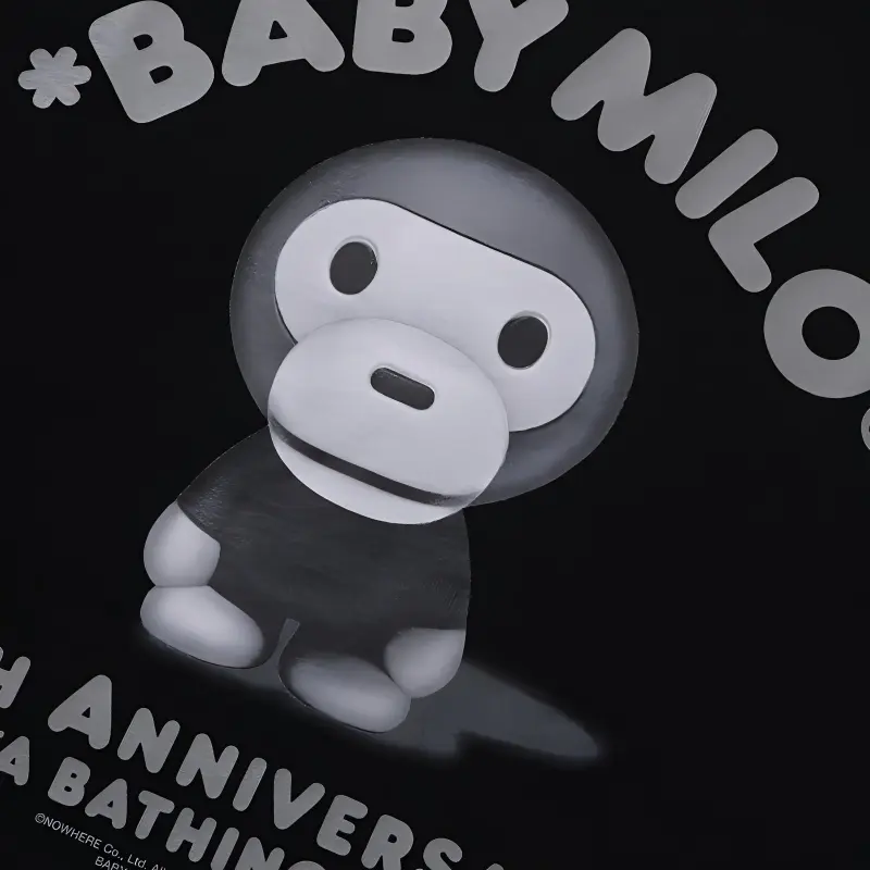 A BATHING APE Baby Milo 25th Anniversary Photo Tee-1