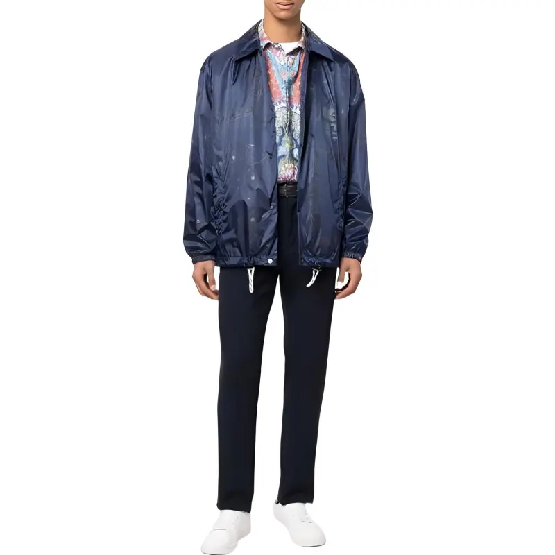 ETRO Paisley Printed Drawstring Jacket-3