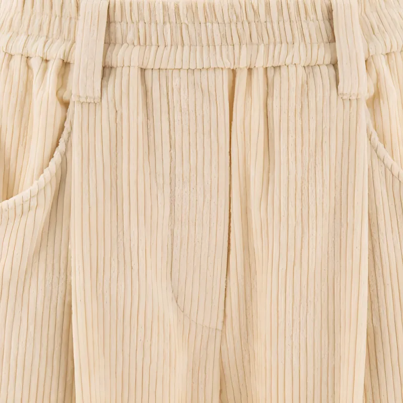 Brunello Cucinelli Corduroy Cropped Leg Trousers-3