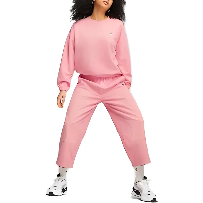 PUMA Downtown Casual Pants Women's Peach Smoothie Ice-2