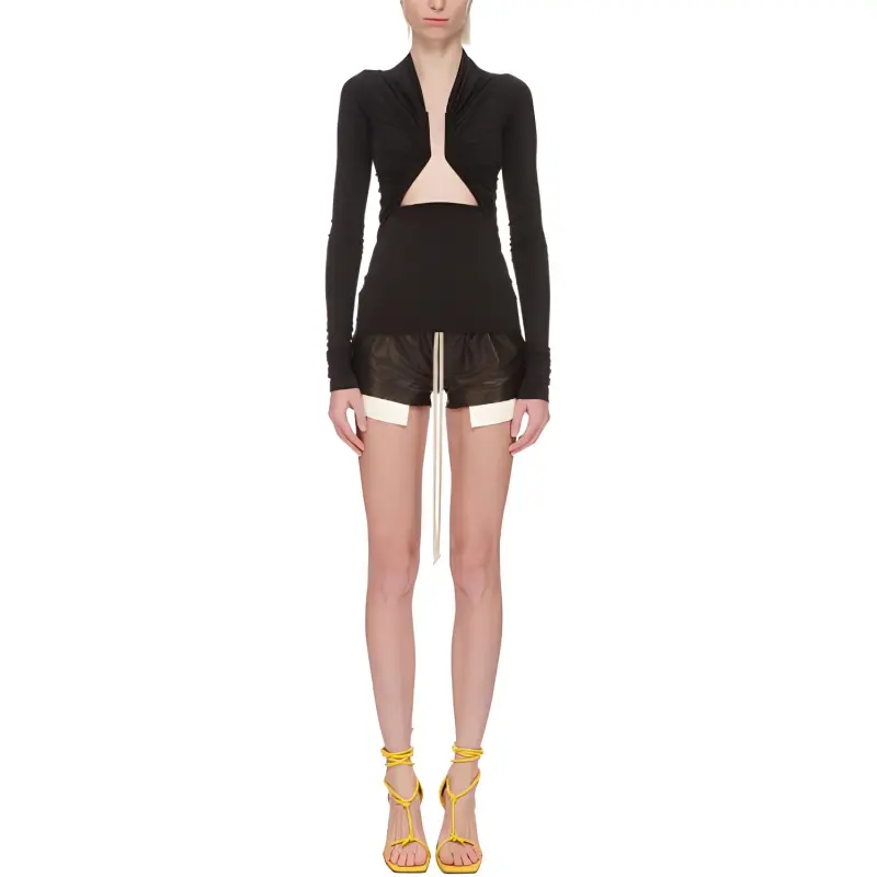 RICK OWENS Ls Prong Long Sleeved Top-3