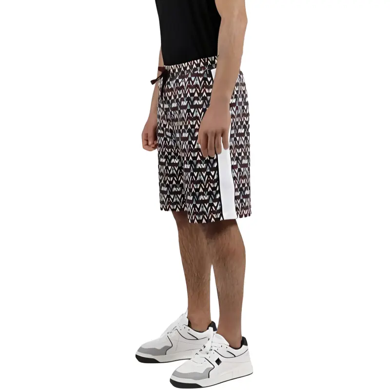 Valentino Casual Shorts Men's Red-3