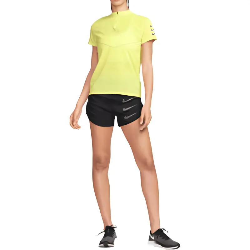 Nike T Shirts Women's Yellow-2
