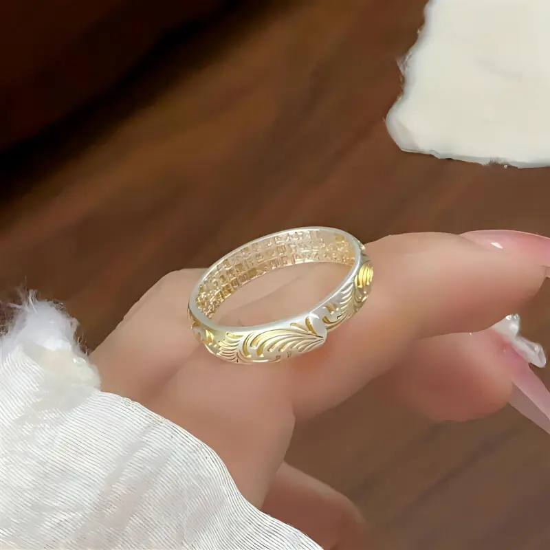 FUYUFU S999 Fine Silver Rings Women's-2