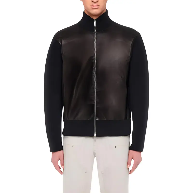 Ferragamo Leather Jacket-2