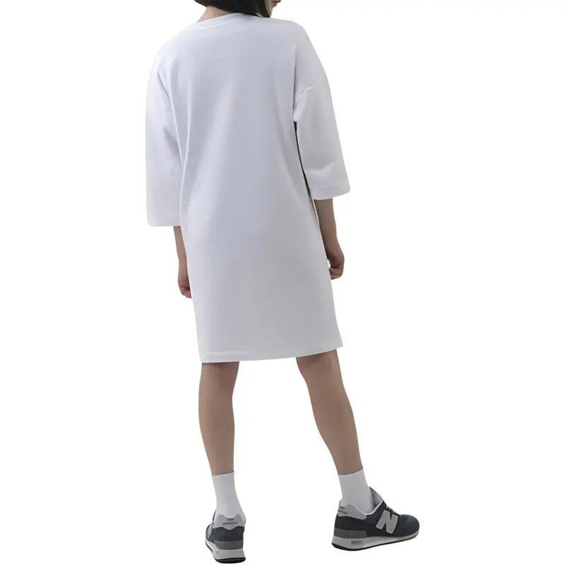 New Balance Short Sleeved Dress Women's White-2