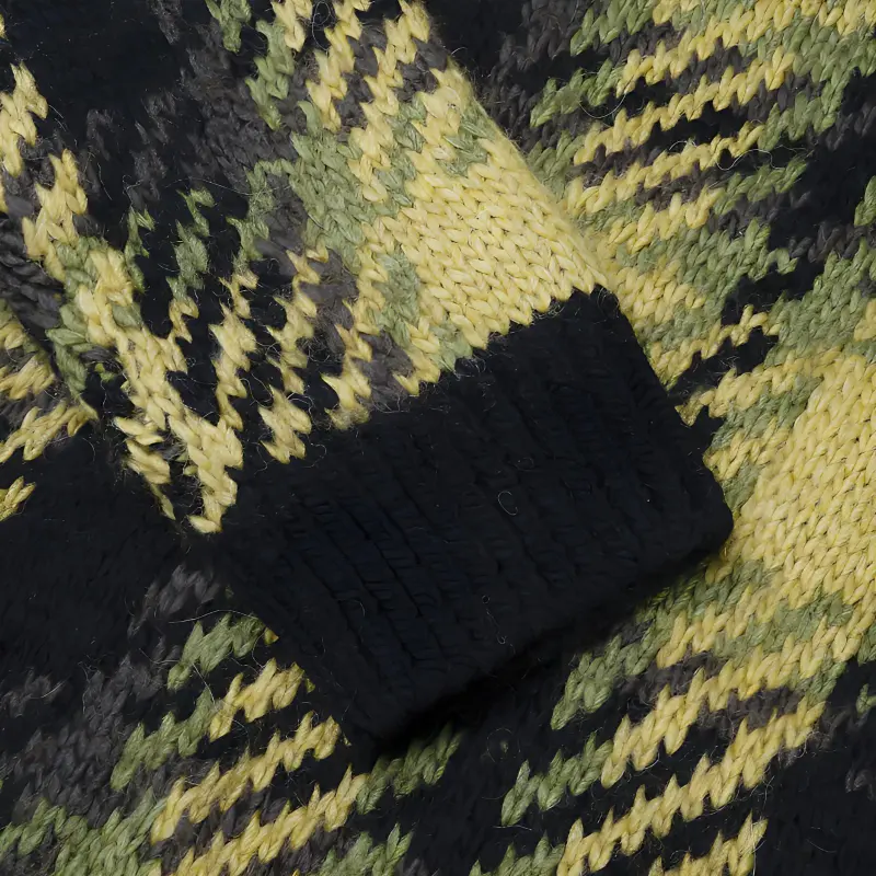 COACH FW22 Sweater Women's Yellow Green-5