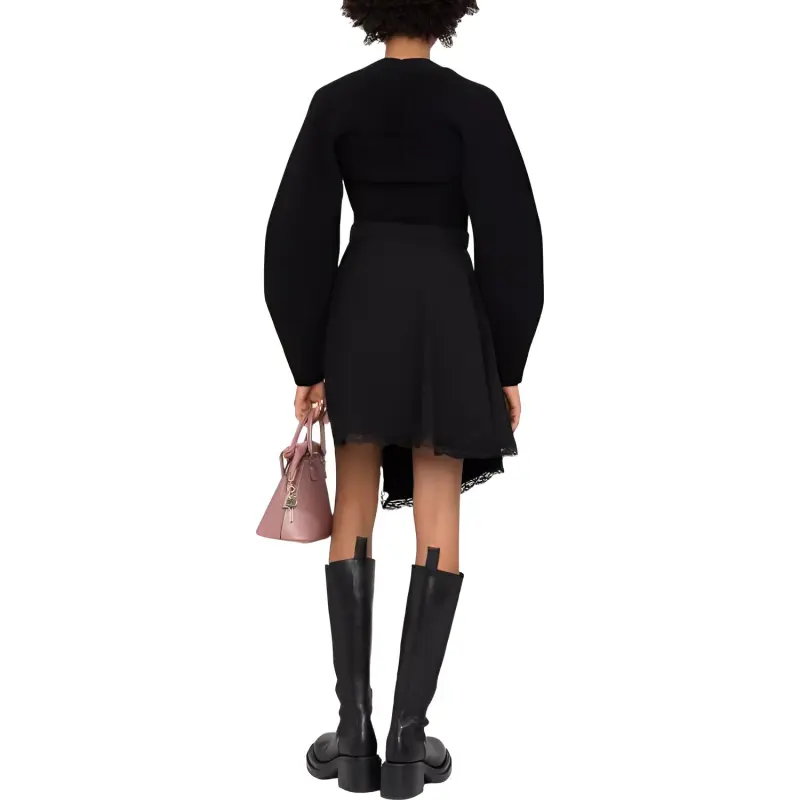 Alexander McQueen Laced Mini Skirt-2