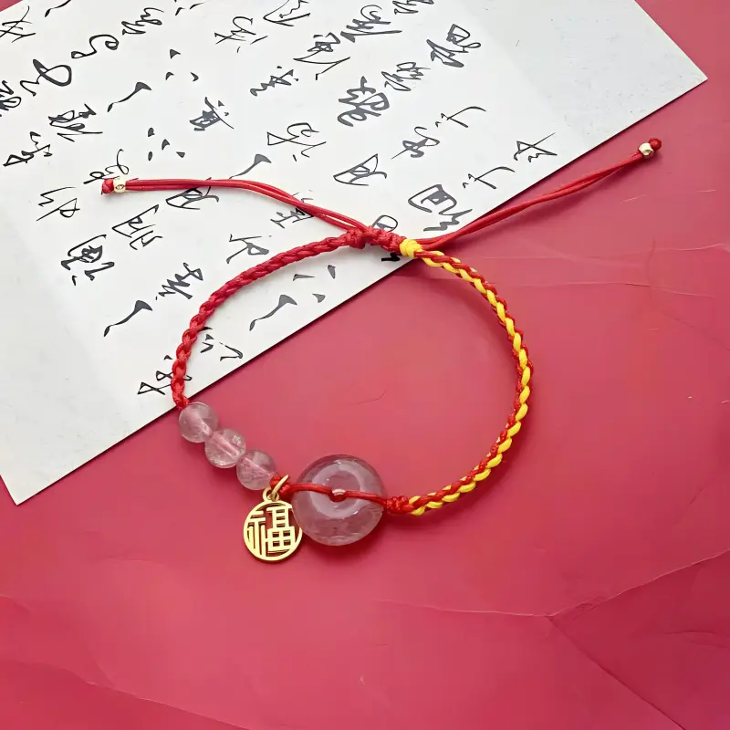 KAiLA Strawberry Quartz Bracelets Women's-1