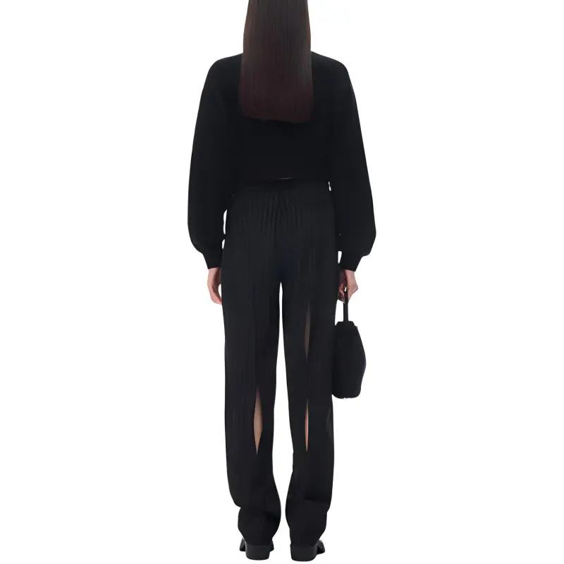 Alexander Wang Logo-embossed Cropped Cardigan-2