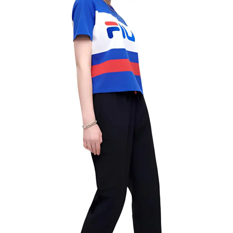 FILA T Shirts Unisex Blue-3