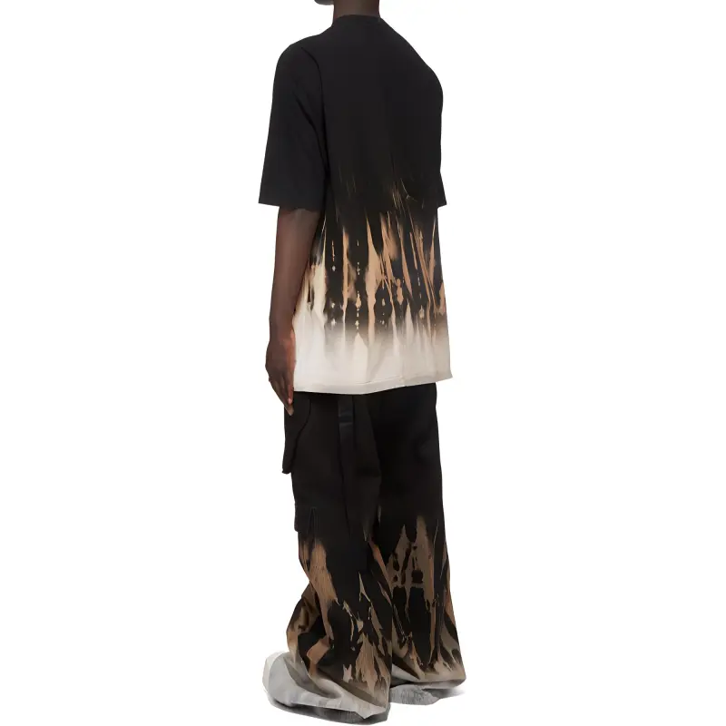 Rick Owens DRKSHDW Crewneck Oversized Fit T Shirt-3