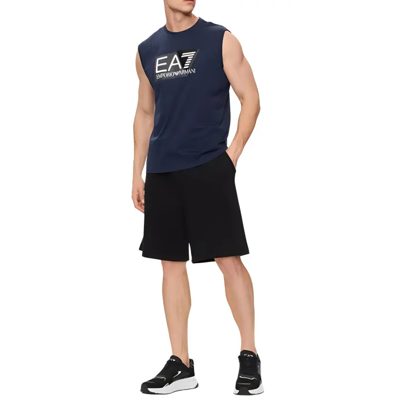 EMPORIO ARMANI Tank Top Men's Marine Blue-2