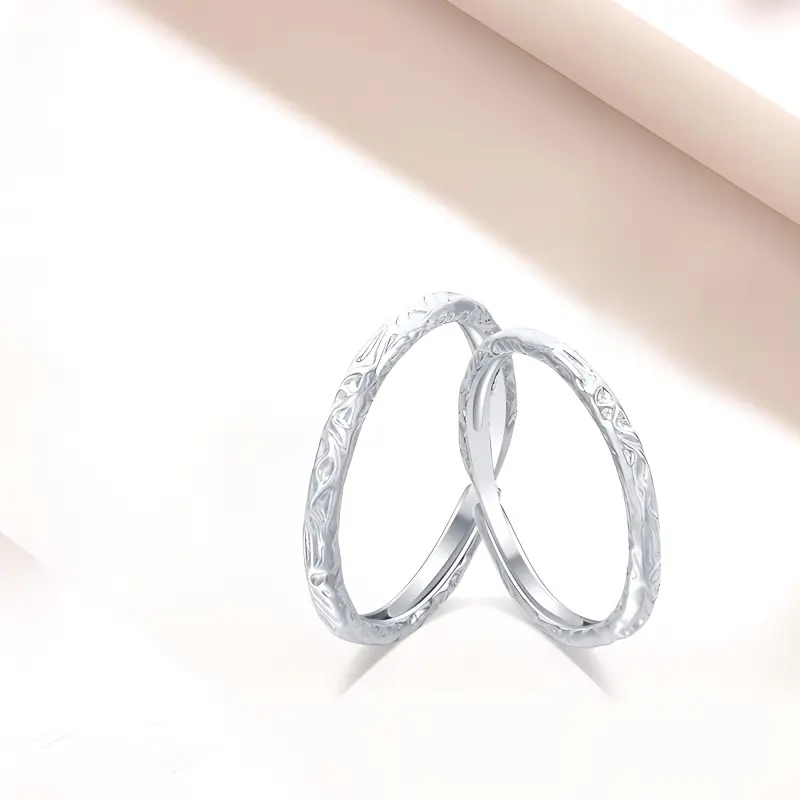 LUCA Sterling Silver Rings Unisex-5