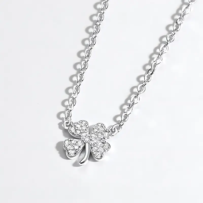V.WI S999 Fine Silver Necklaces Women's-1