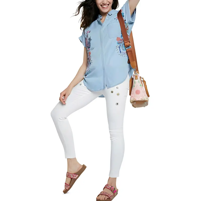 Desigual Shirts Women's Blue-2