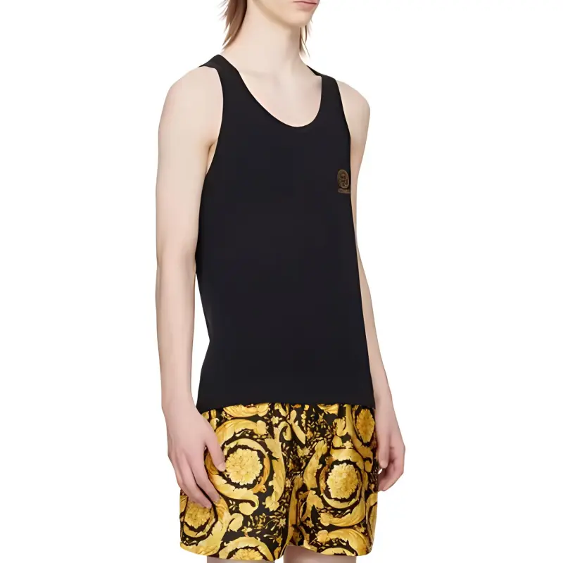VERSACE Medusa Head Printed Stretched Tank Top-4
