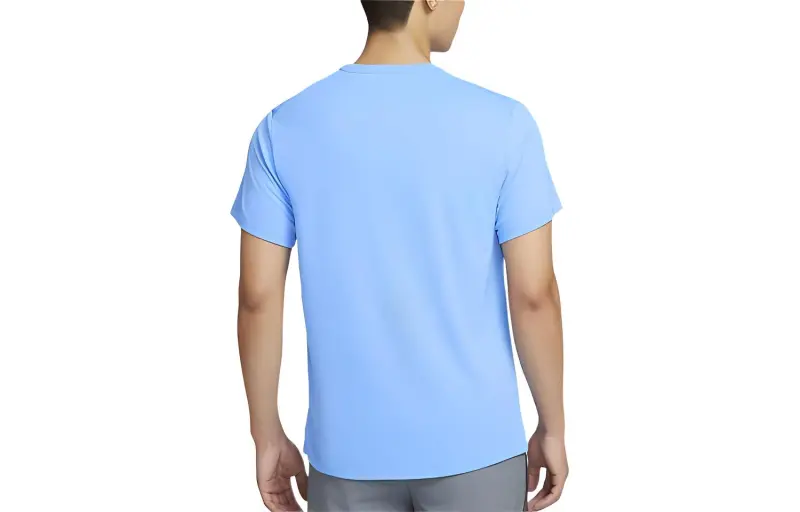 Nike Dri FIT UV Miler T Shirt Men's Sky Blue-1