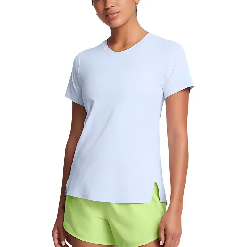 Under Armour Launch Elite T Shirt Women's Rain Cloud Blue-2