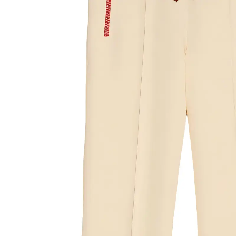 GUCCI SS23 Knitted Sweatpants Women's Cream White-2