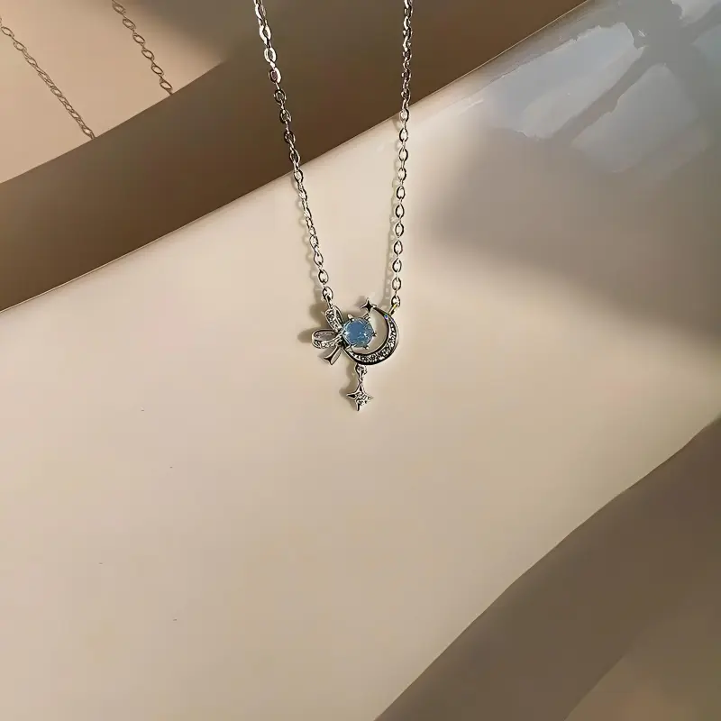 CHINA GOLD 999 Fine Silver Necklaces Women's-2