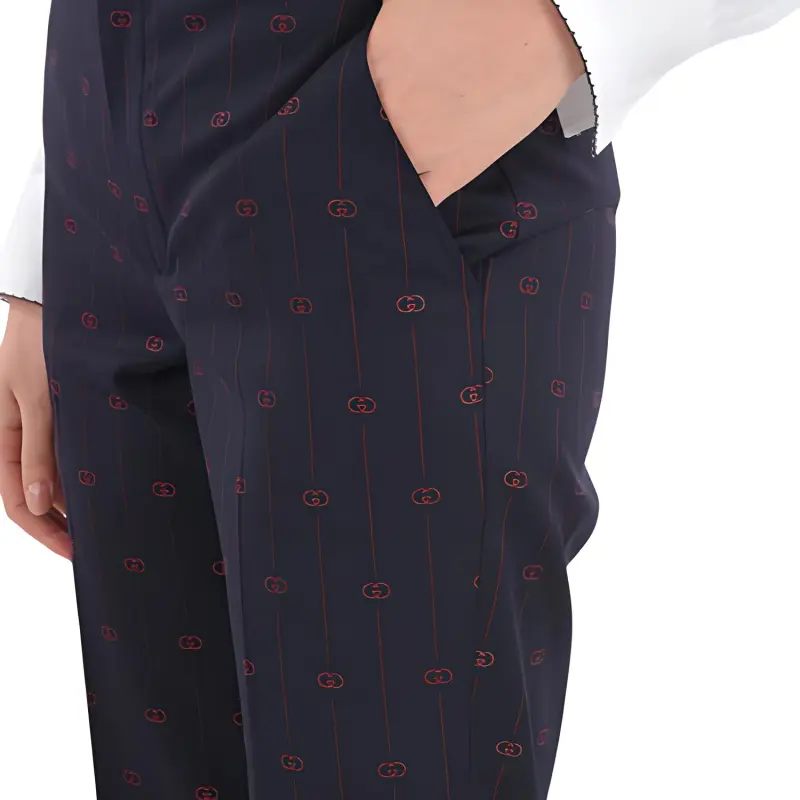 GUCCI FW21 Casual Pants Women's Black-4
