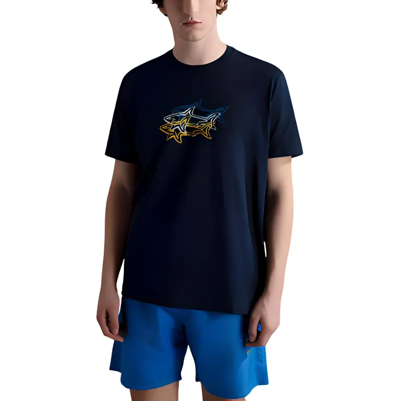Paul & Shark Logo T shirt-3