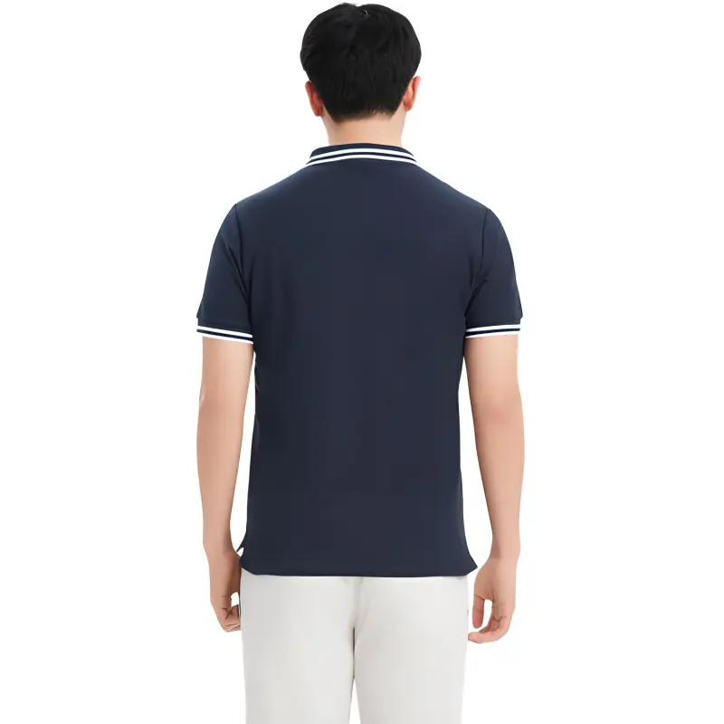 AIGLE Polo Shirt Men's Imperial Dark Blue-1
