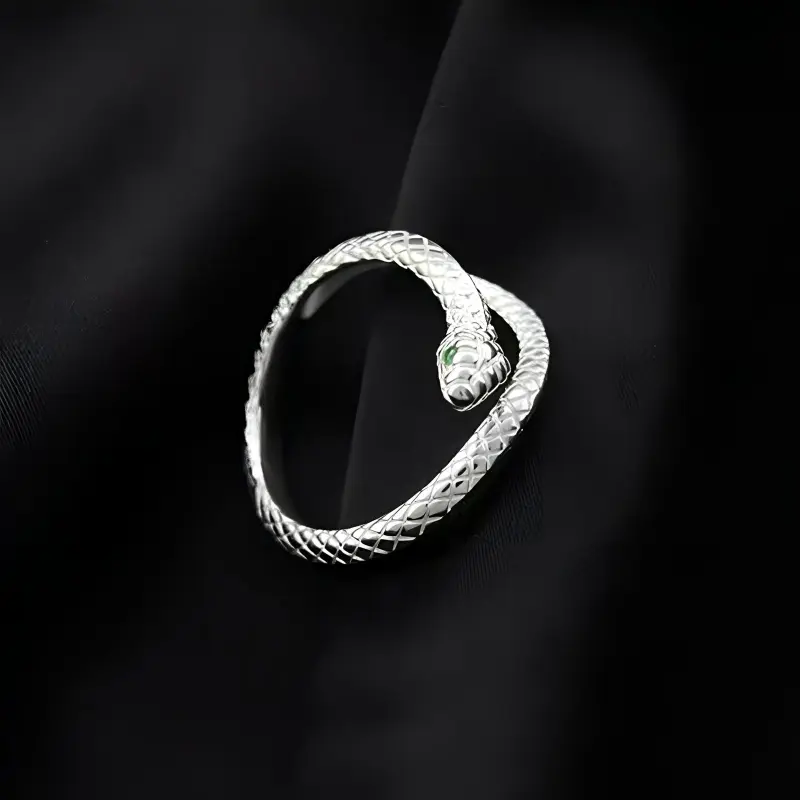 Danfu 999 Fine Silver Rings Unisex-1