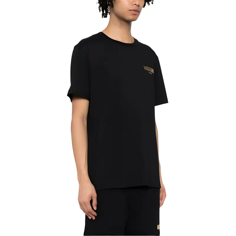 MOSCHINO T Shirts Men Black-3