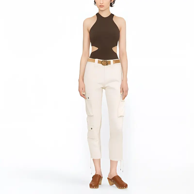 ISABEL MARANT Elodie Cargo Trousers-1