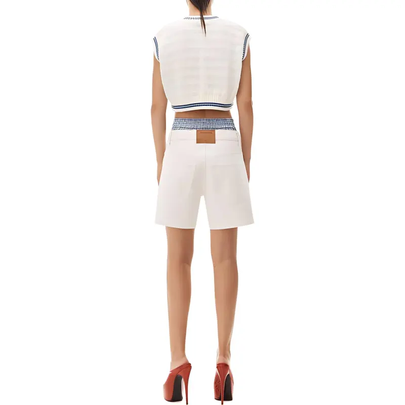 Alexander Wang High-Waisted Boxer Shorts-2