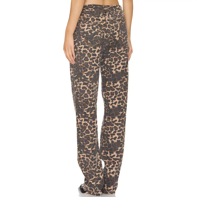 Lioness SS24 Casual Pants Women's Leopard Print-1