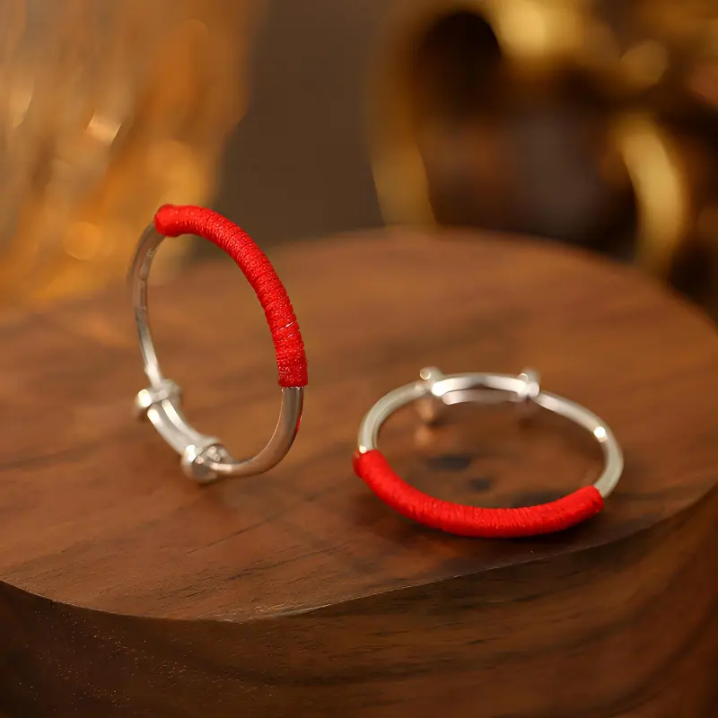 OSSINMI S 999 Fine Silver Rings Unisex-3